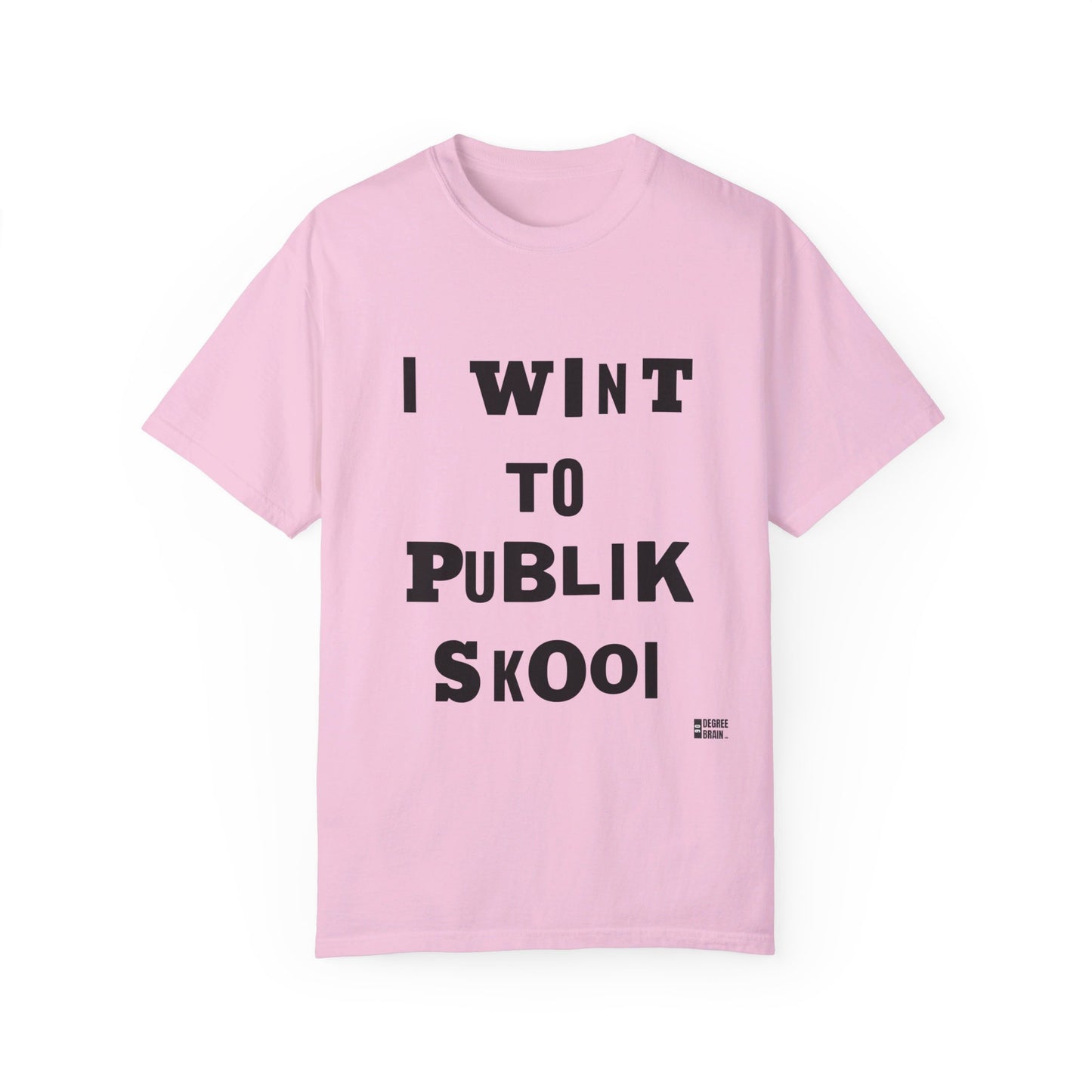 "Publik Skool" Unisex Garment-Dyed T-shirt