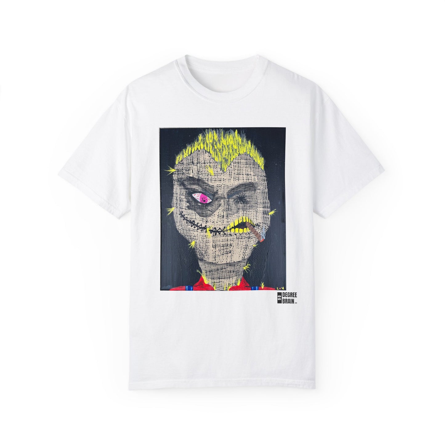 "Scarecrow" Unisex Garment Dyed T-Shirt