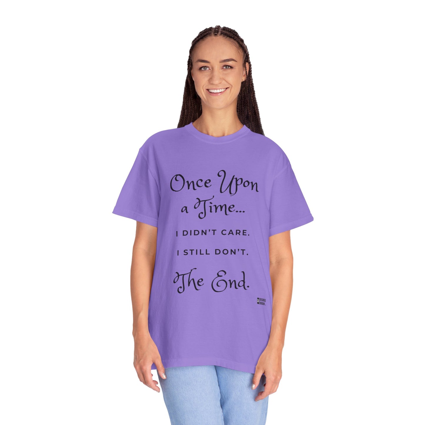 "Once Upon a Time" Unisex Garment-Dyed T-shirt