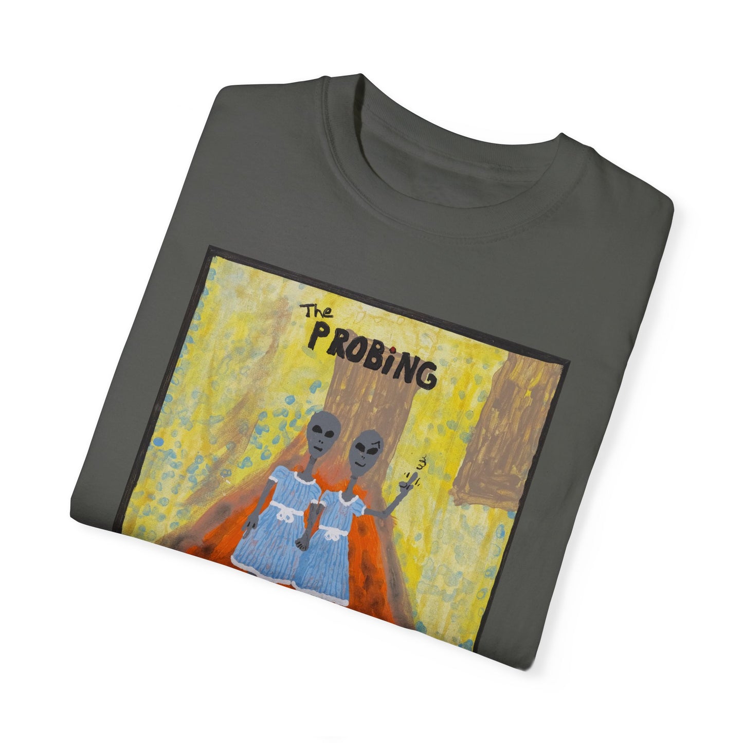 "The Probing" Unisex Garment-Dyed T-shirt