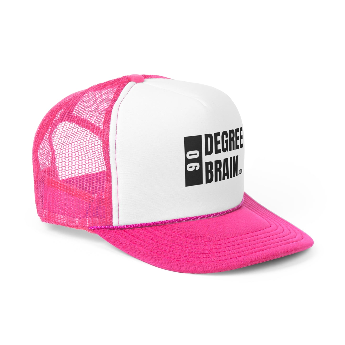 "90 Degree Brain" Logo Trucker Cap