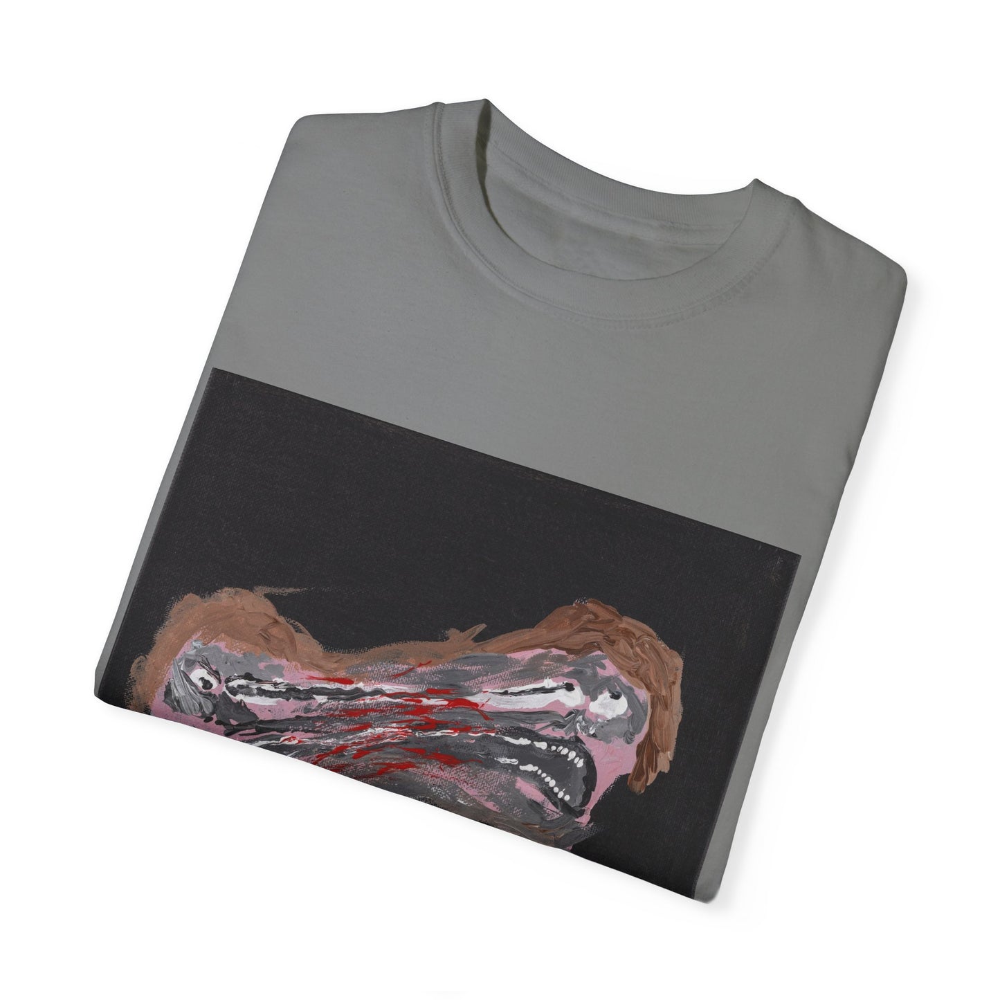 "RIP Face" Unisex Garment Dyed T-Shirt