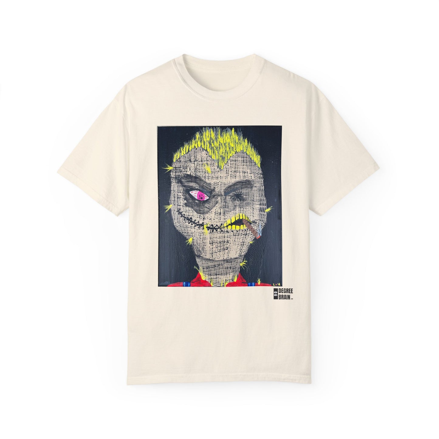 "Scarecrow" Unisex Garment Dyed T-Shirt