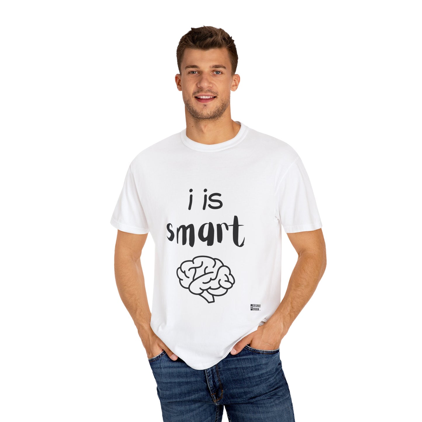 "Smart" Unisex Garment-Dyed T-shirt