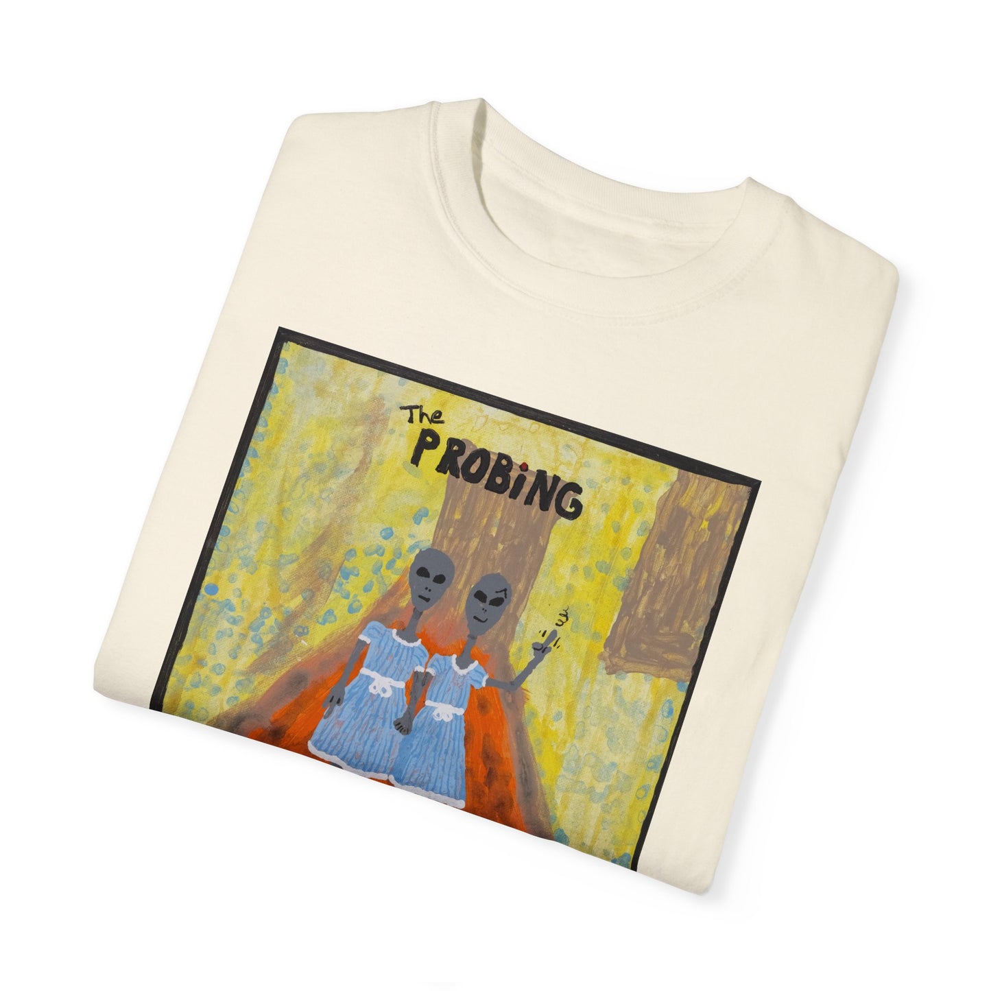 "The Probing" Unisex Garment-Dyed T-shirt