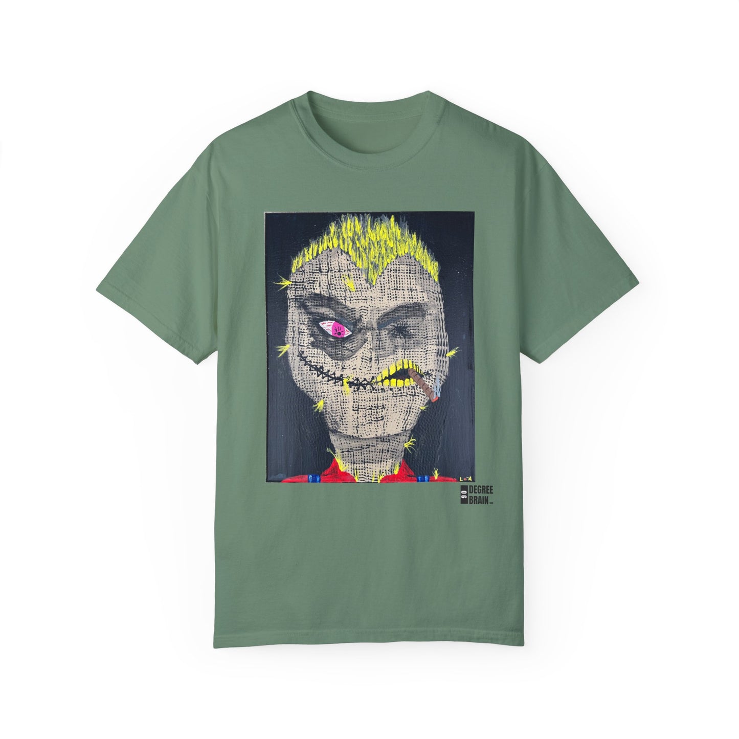 "Scarecrow" Unisex Garment Dyed T-Shirt