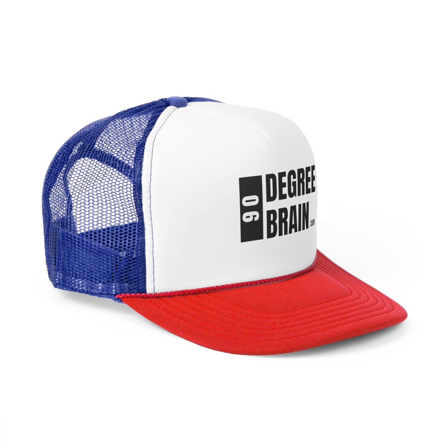 "90 Degree Brain" Logo Trucker Cap