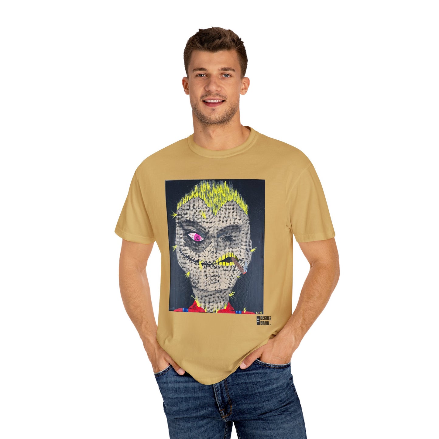 "Scarecrow" Unisex Garment Dyed T-Shirt