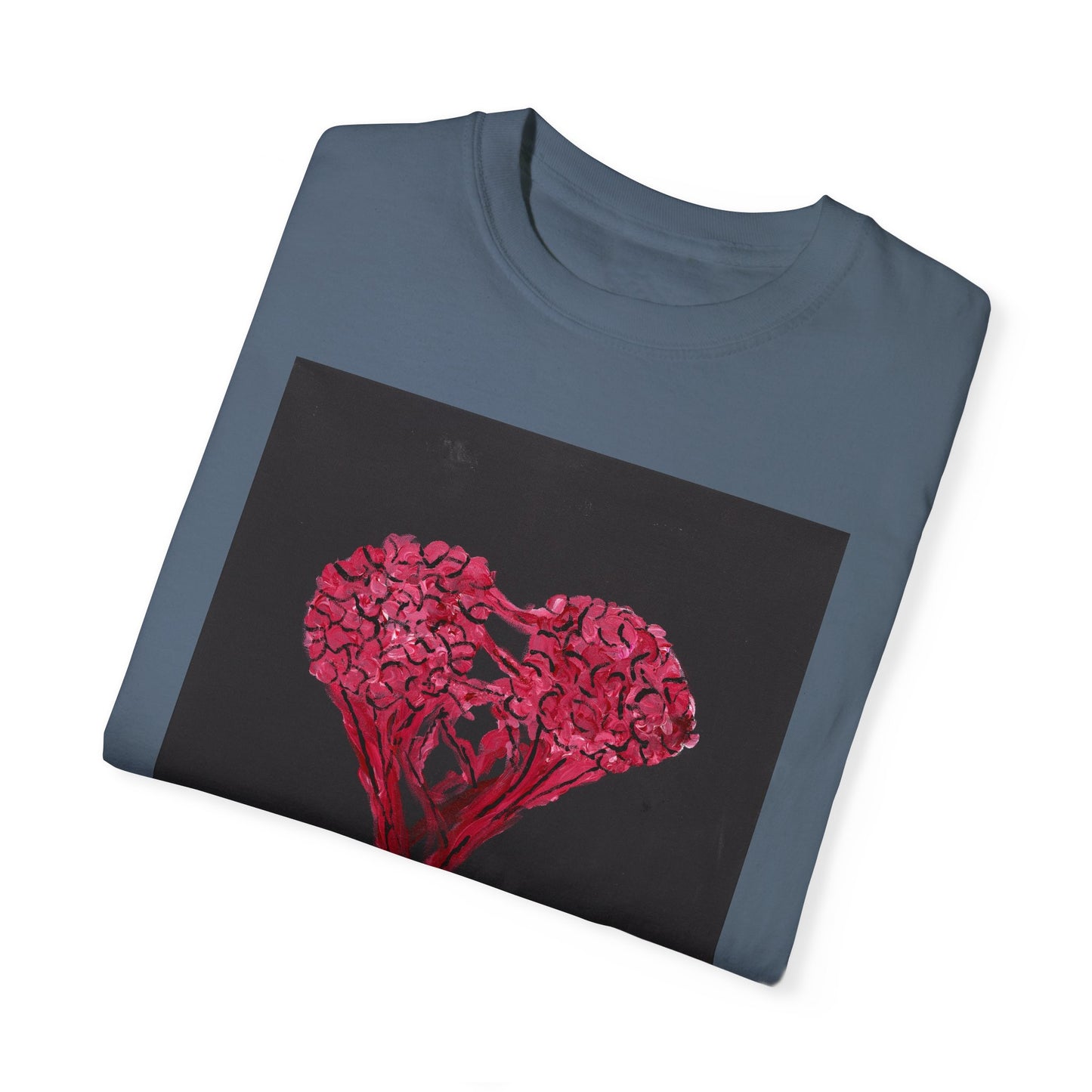 "Broken Heart" Unisex Garment Dyed T-Shirt