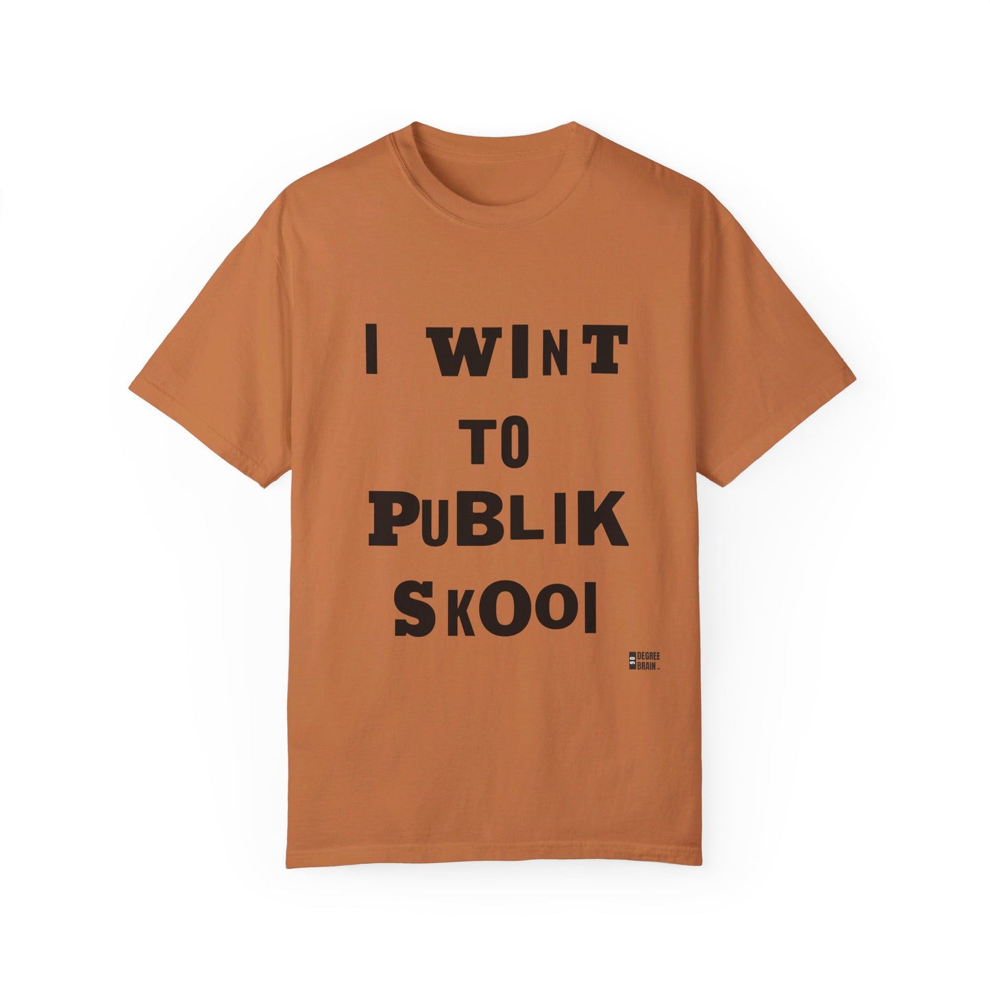 "Publik Skool" Unisex Garment-Dyed T-shirt