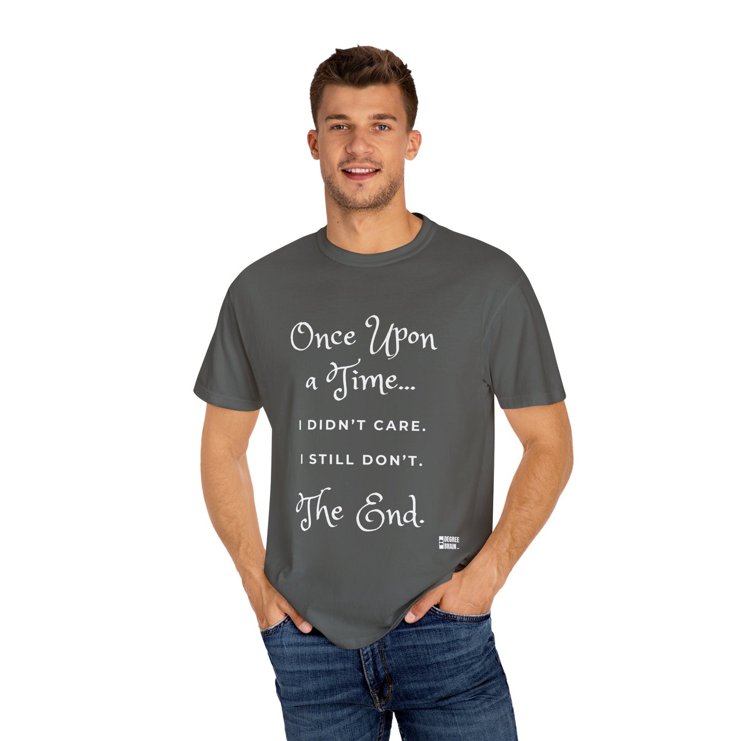 "Once Upon a Time" Unisex Garment-Dyed T-shirt