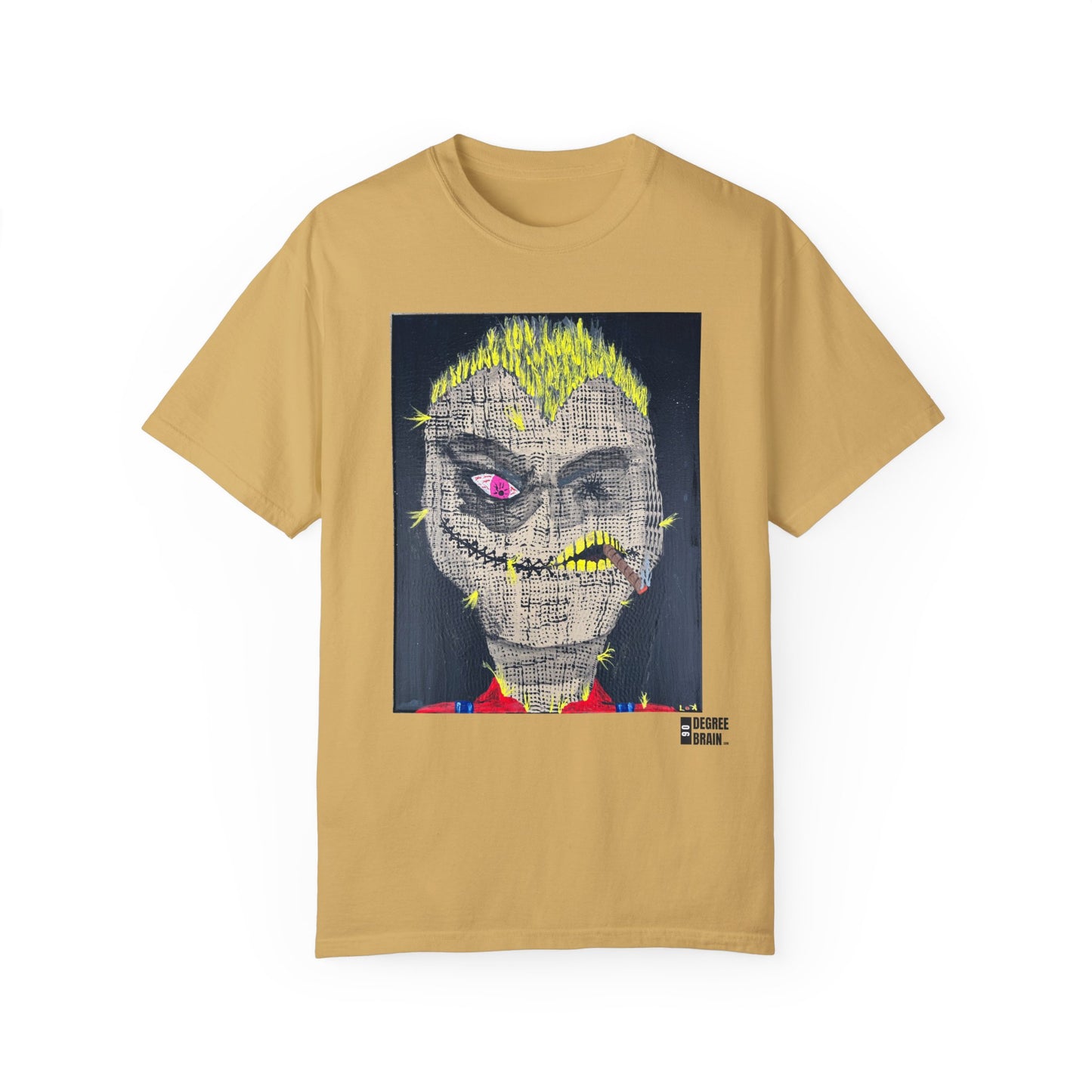 "Scarecrow" Unisex Garment Dyed T-Shirt