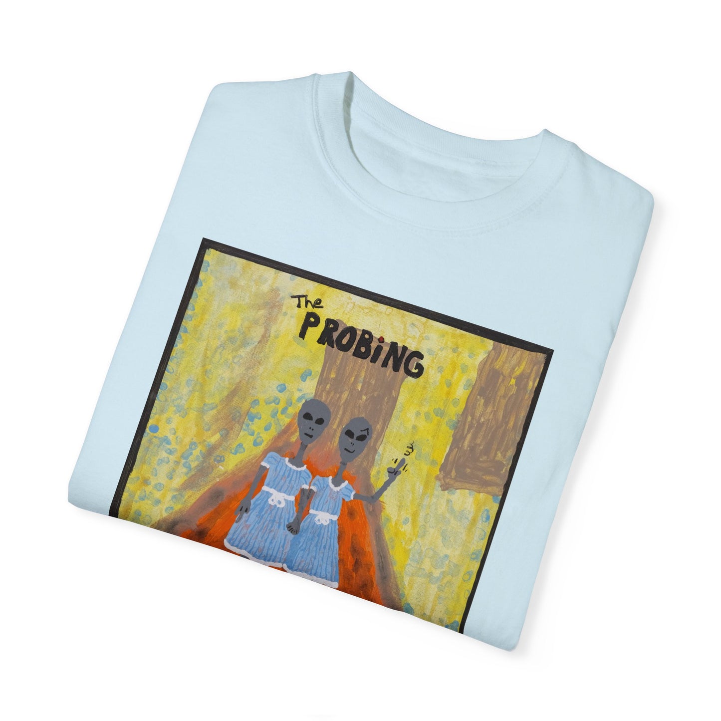 "The Probing" Unisex Garment-Dyed T-shirt