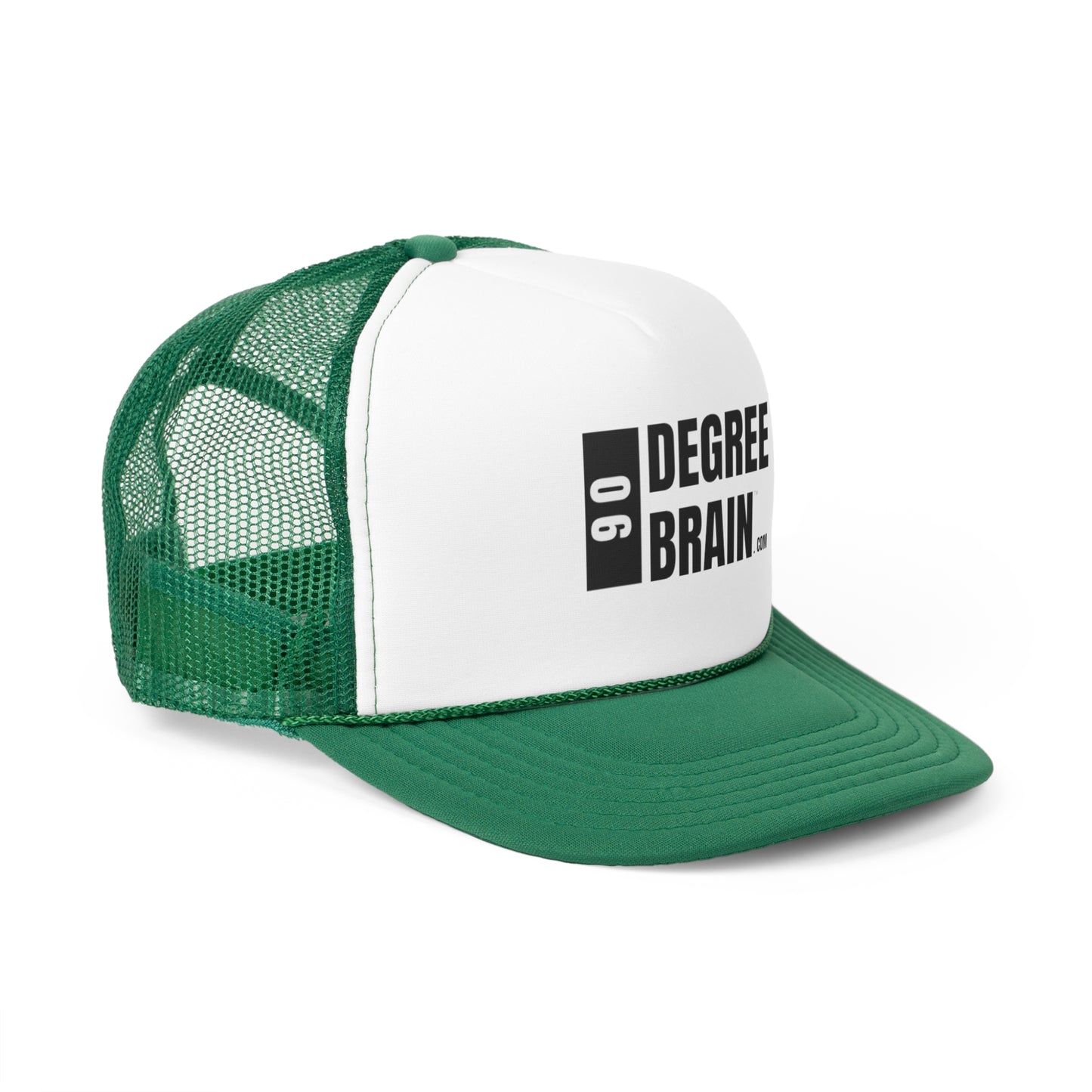 "90 Degree Brain" Logo Trucker Cap