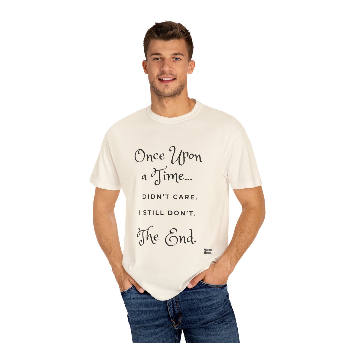 "Once Upon a Time" Unisex Garment-Dyed T-shirt