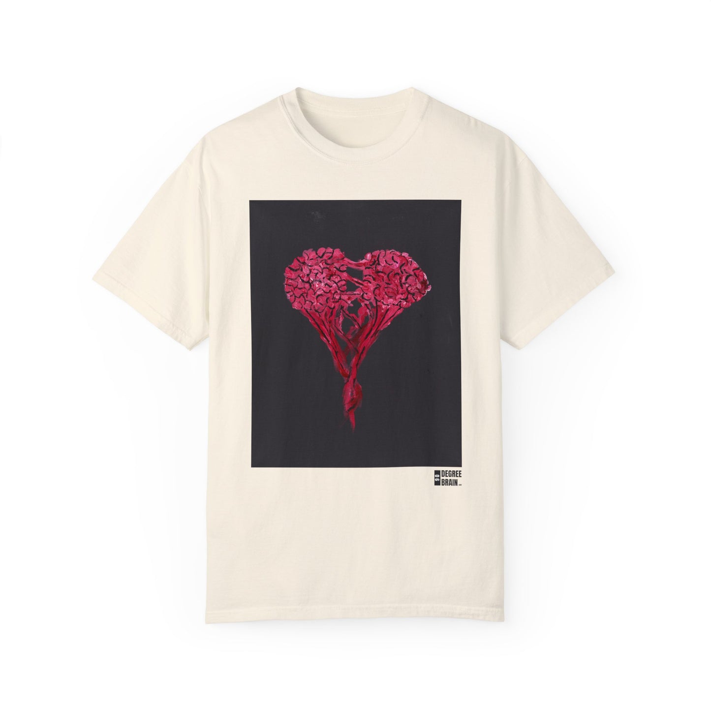 "Broken Heart" Unisex Garment Dyed T-Shirt